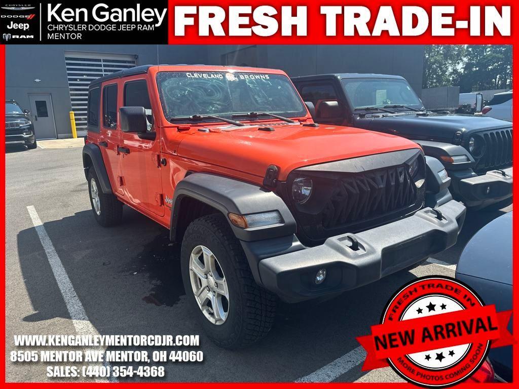 used 2019 Jeep Wrangler Unlimited car, priced at $20,500