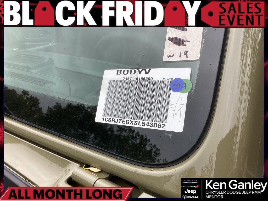 new 2025 Jeep Gladiator car, priced at $54,423