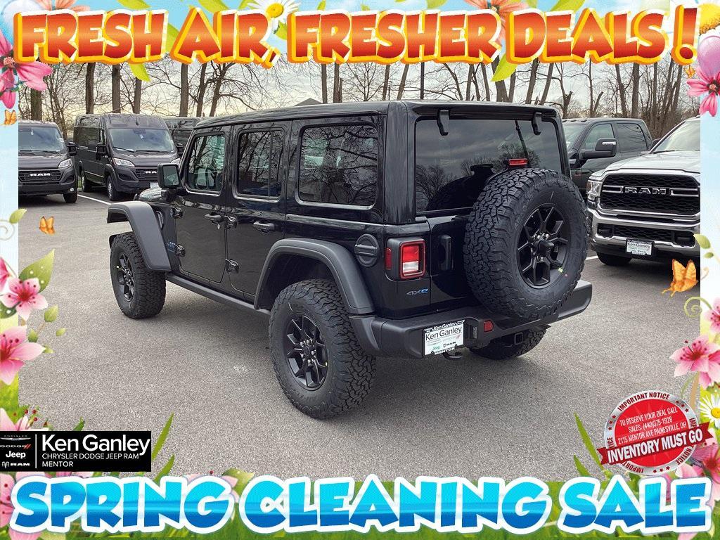 new 2025 Jeep Wrangler 4xe car, priced at $52,056