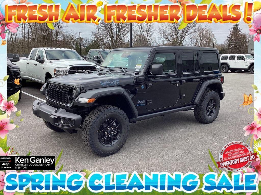 new 2025 Jeep Wrangler 4xe car, priced at $52,056