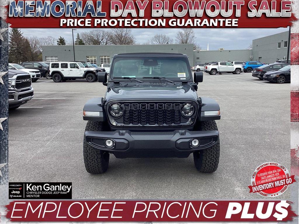 new 2025 Jeep Wrangler 4xe car, priced at $55,500