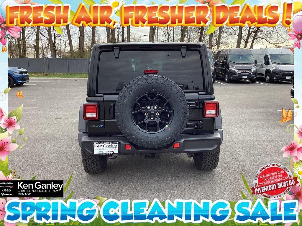 new 2025 Jeep Wrangler 4xe car, priced at $52,056
