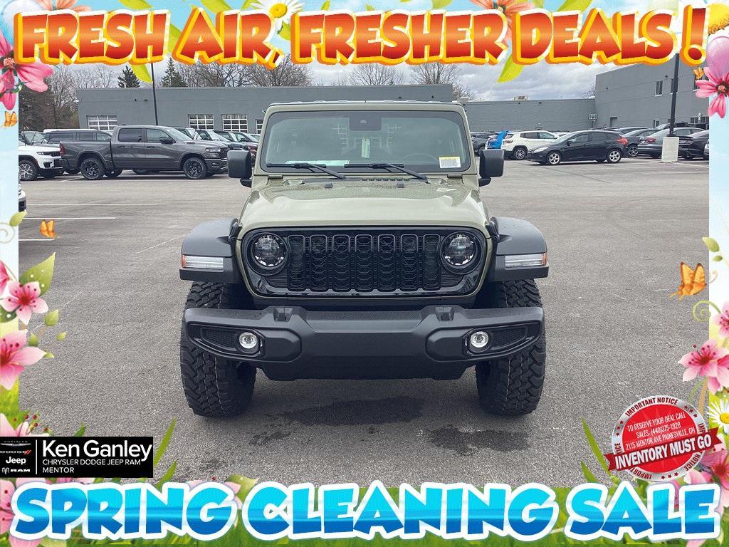 new 2025 Jeep Wrangler car, priced at $49,308