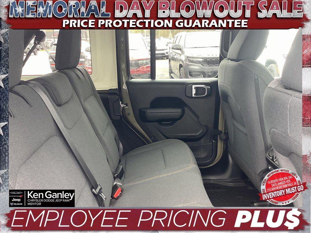 new 2025 Jeep Wrangler car, priced at $50,090