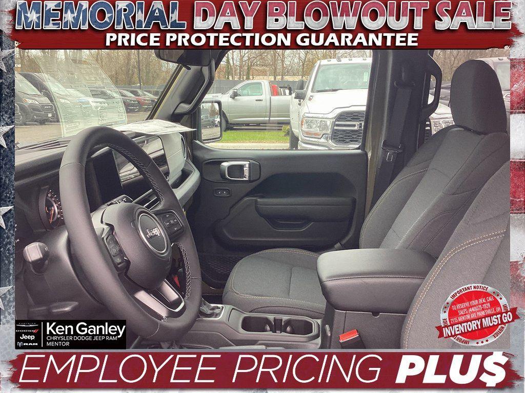 new 2025 Jeep Wrangler car, priced at $50,090