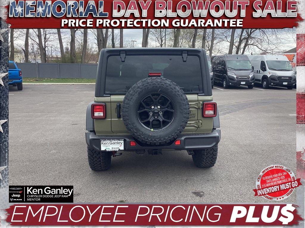 new 2025 Jeep Wrangler car, priced at $50,790
