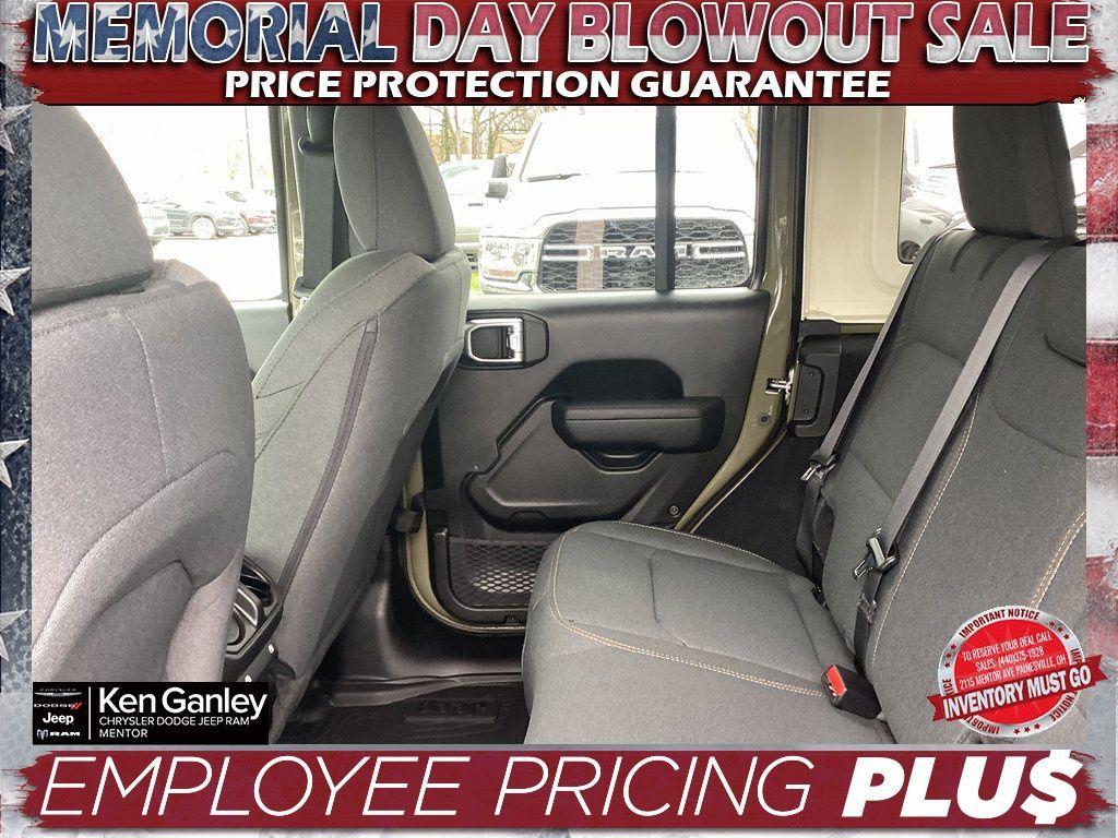 new 2025 Jeep Wrangler car, priced at $50,090