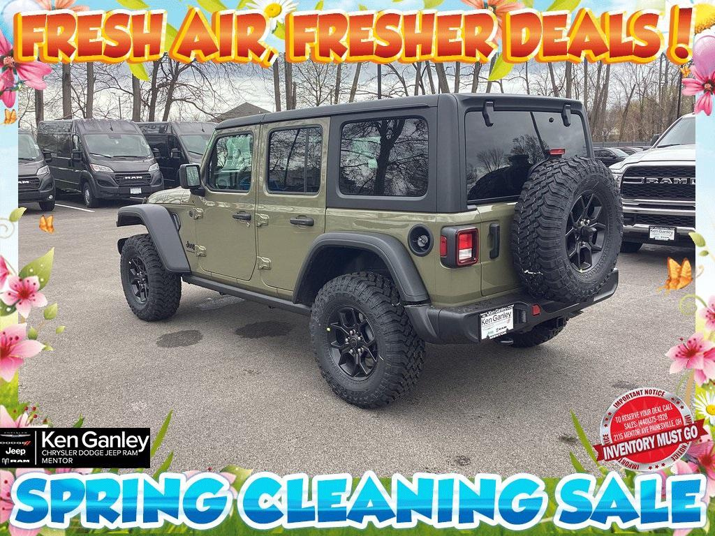 new 2025 Jeep Wrangler car, priced at $49,308