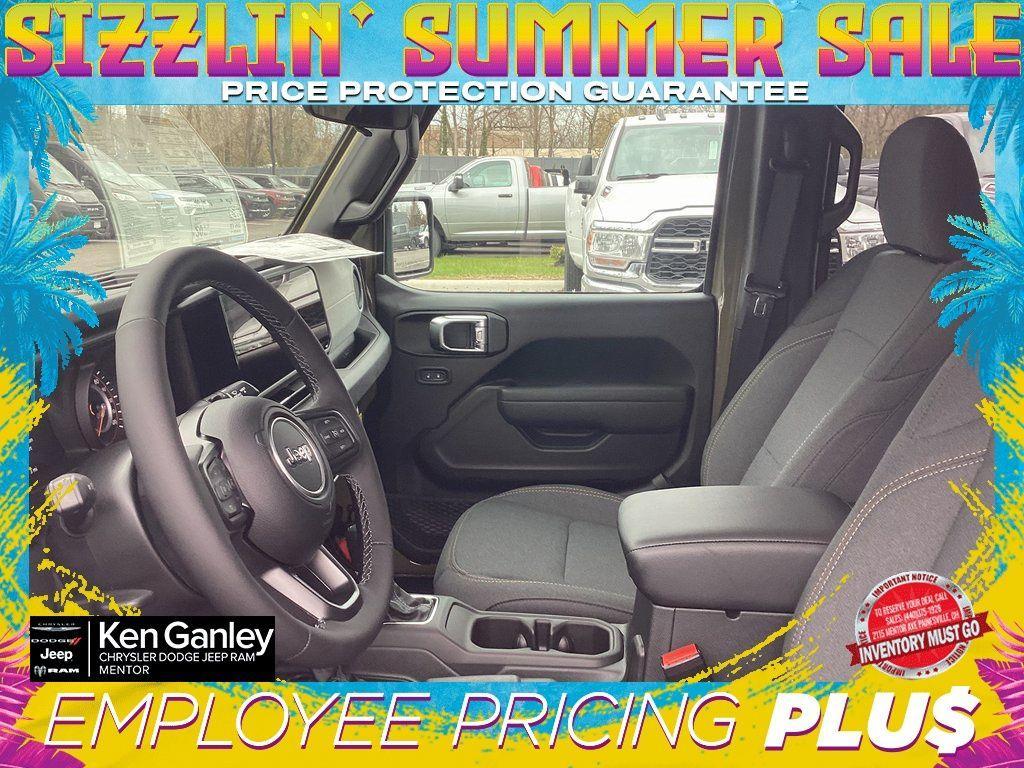 new 2025 Jeep Wrangler car, priced at $50,090
