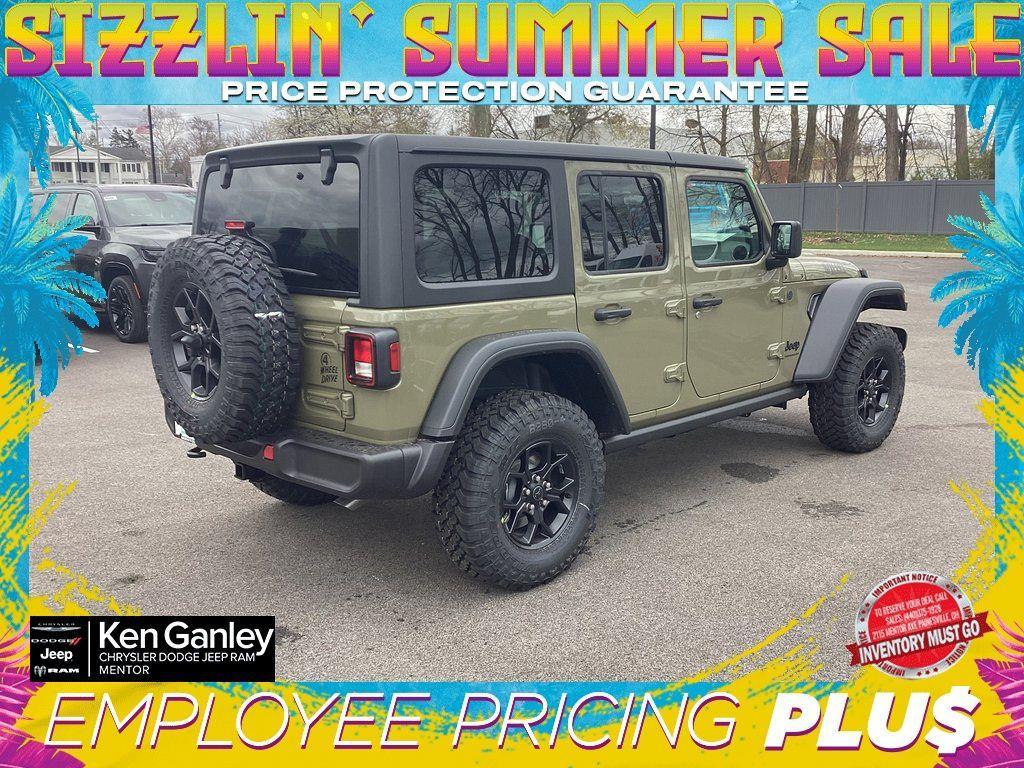 new 2025 Jeep Wrangler car, priced at $50,090