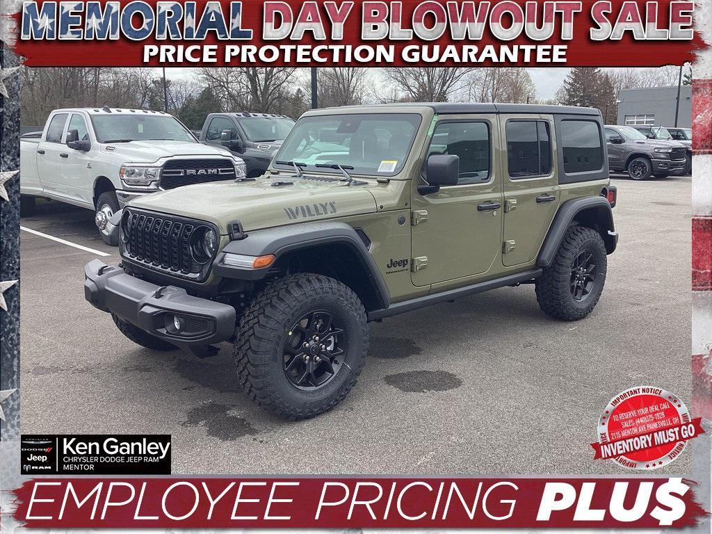 new 2025 Jeep Wrangler car, priced at $50,790