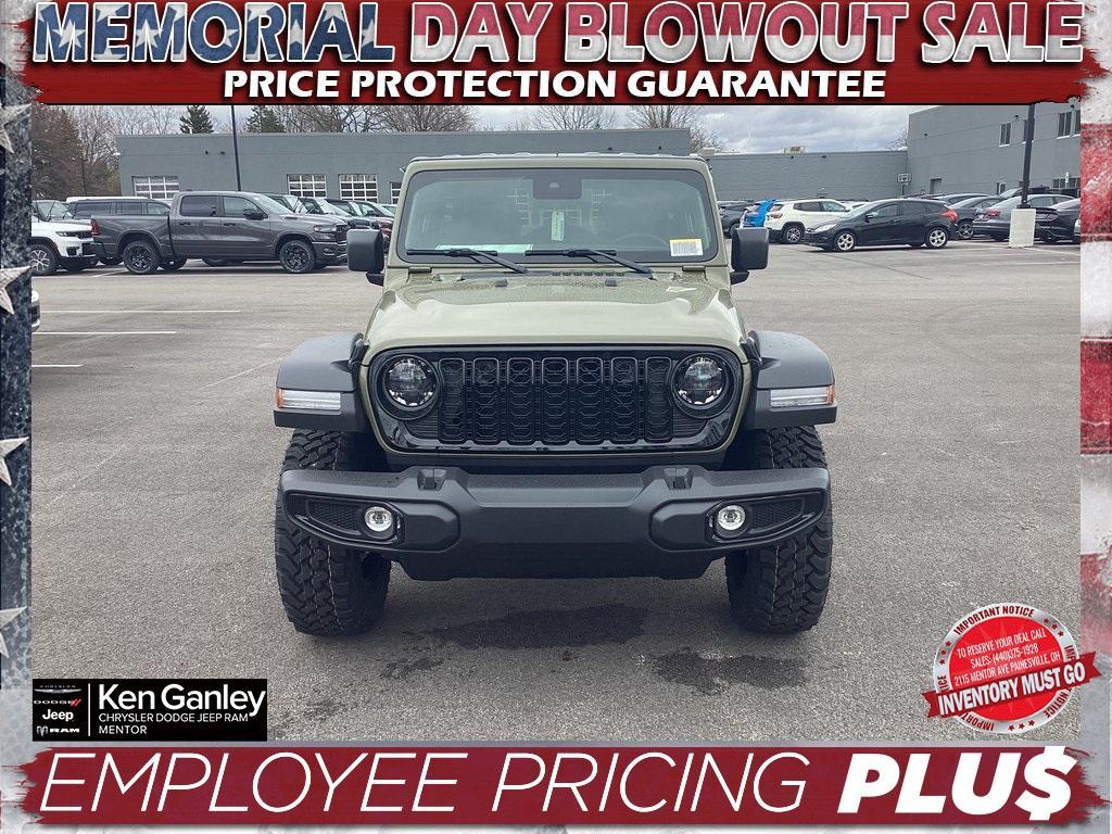 new 2025 Jeep Wrangler car, priced at $50,790