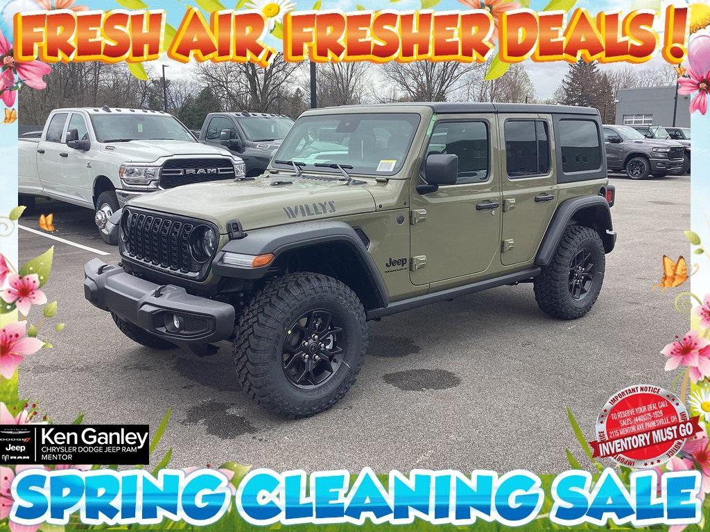 new 2025 Jeep Wrangler car, priced at $49,308