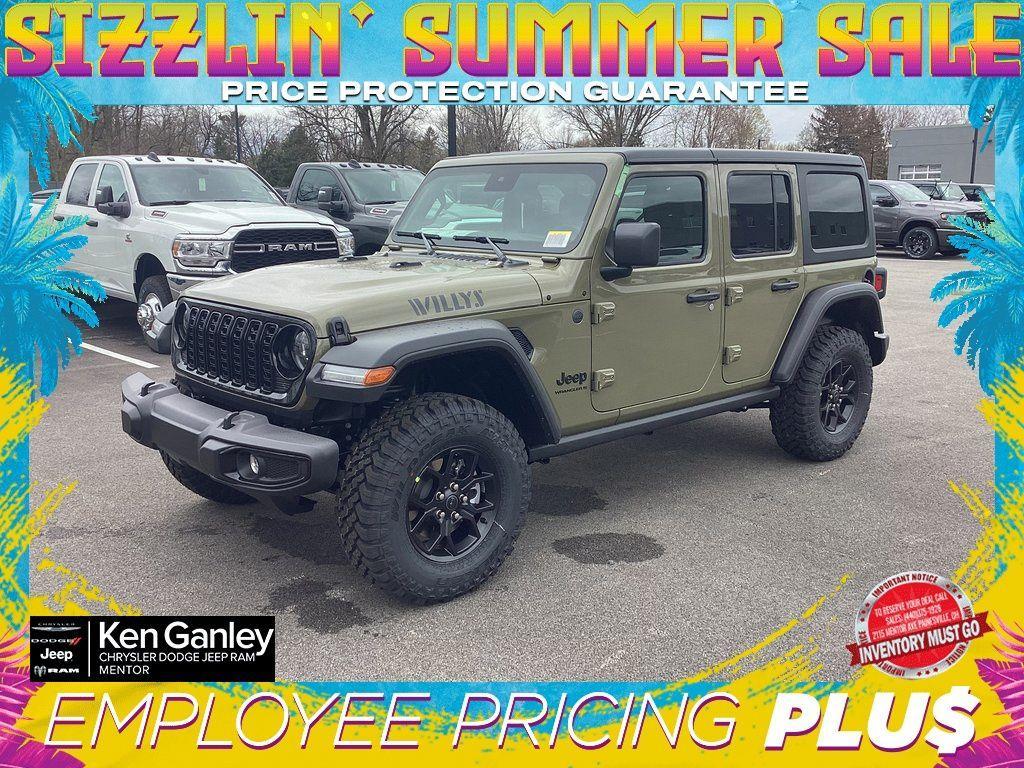 new 2025 Jeep Wrangler car, priced at $50,090