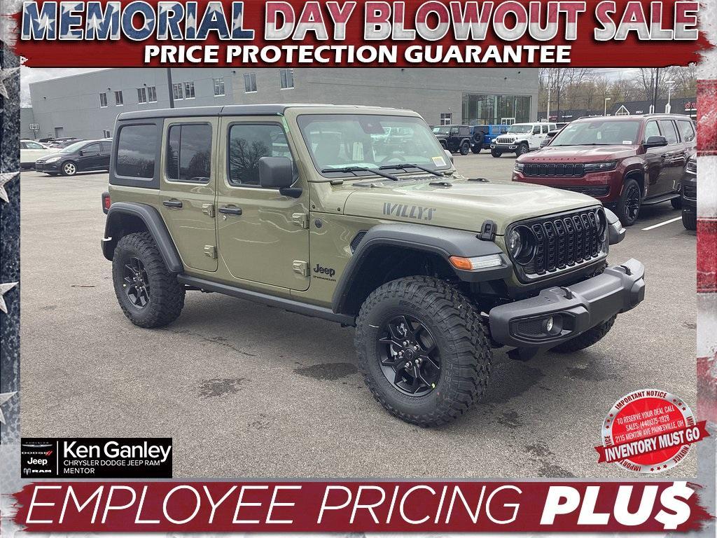 new 2025 Jeep Wrangler car, priced at $50,790