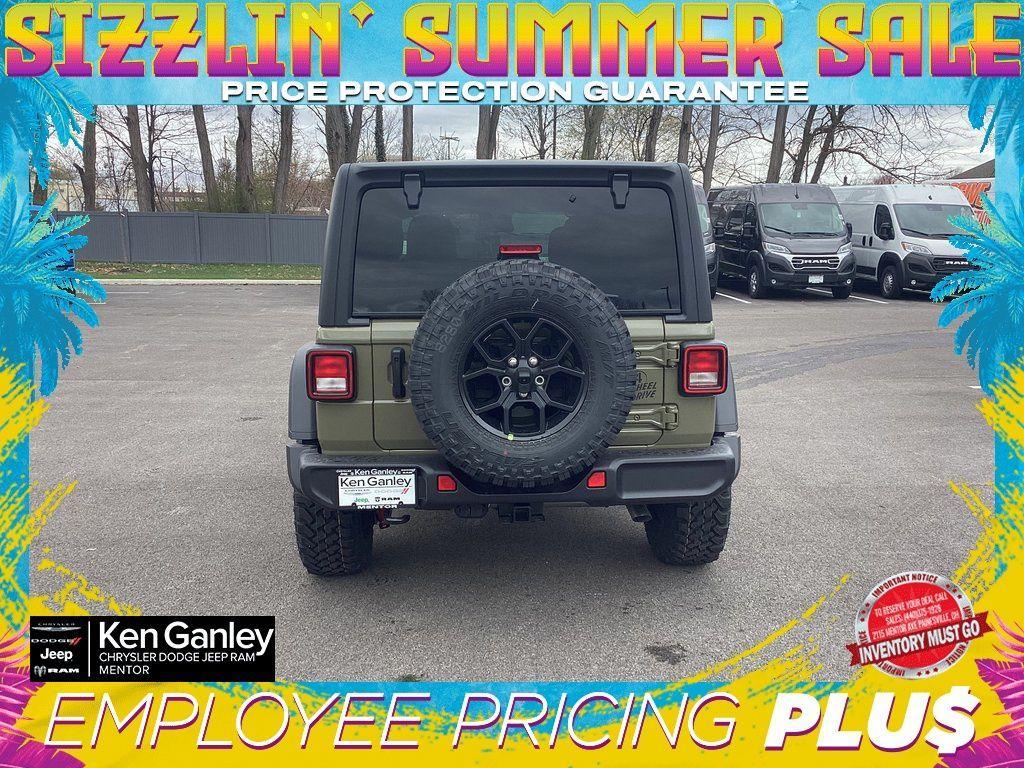 new 2025 Jeep Wrangler car, priced at $50,090