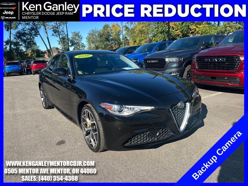 used 2020 Alfa Romeo Giulia car, priced at $21,900
