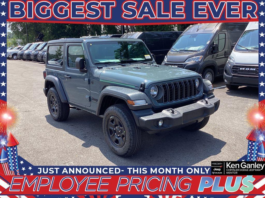 new 2025 Jeep Wrangler car, priced at $32,700