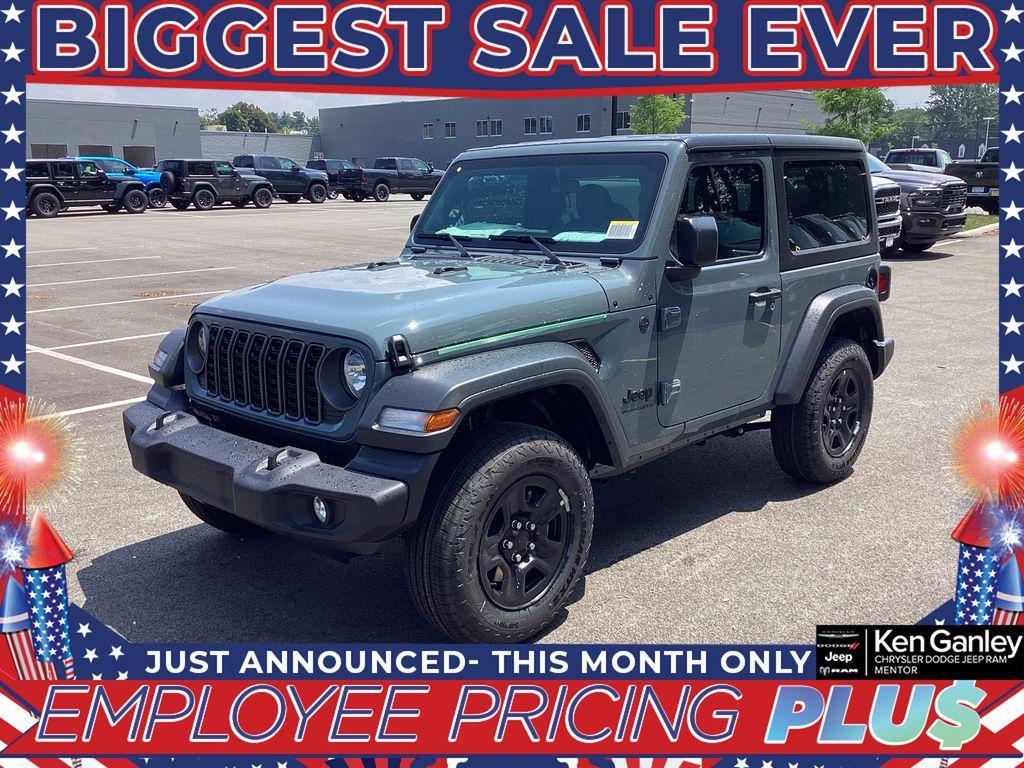 new 2025 Jeep Wrangler car, priced at $32,700