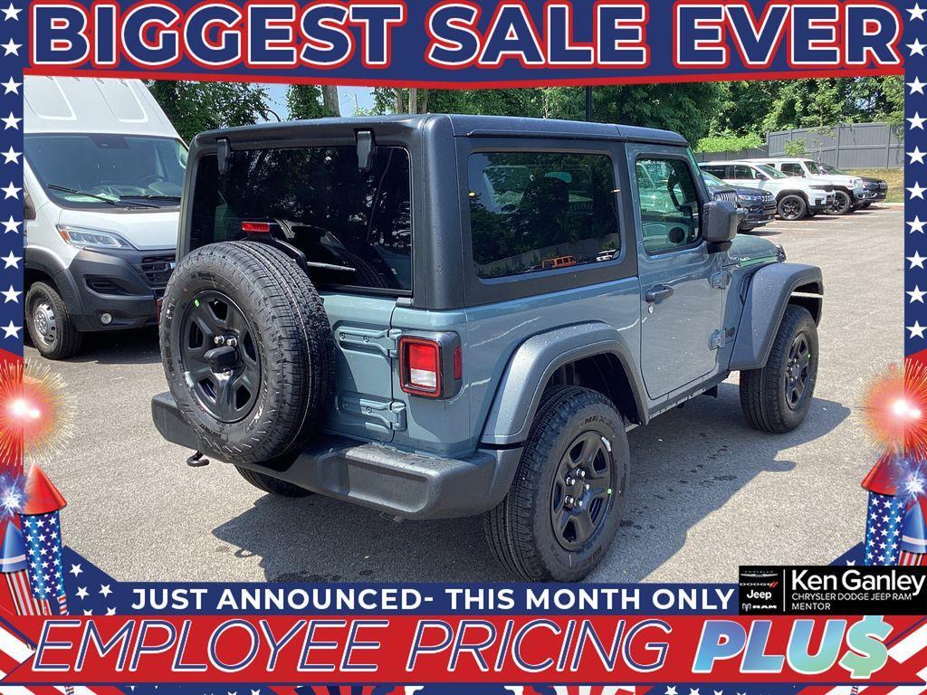 new 2025 Jeep Wrangler car, priced at $32,700