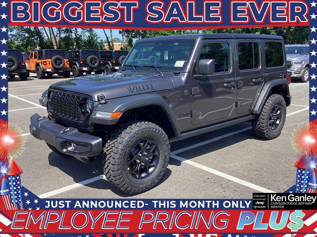 new 2025 Jeep Wrangler car, priced at $48,090