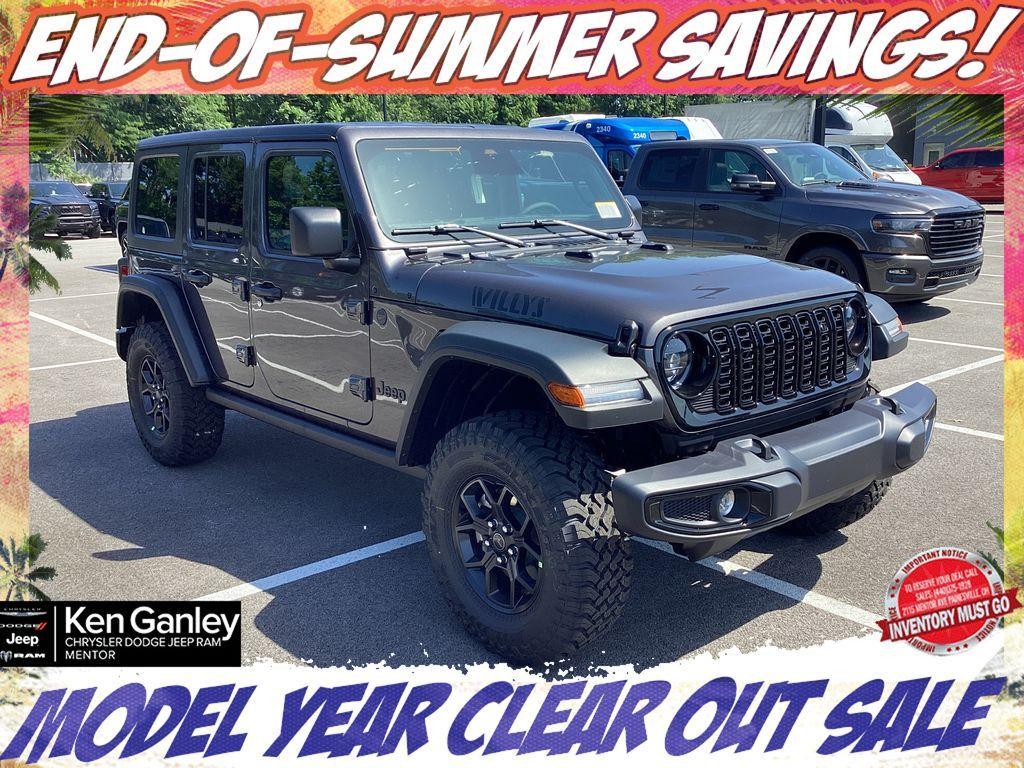new 2025 Jeep Wrangler car, priced at $47,790