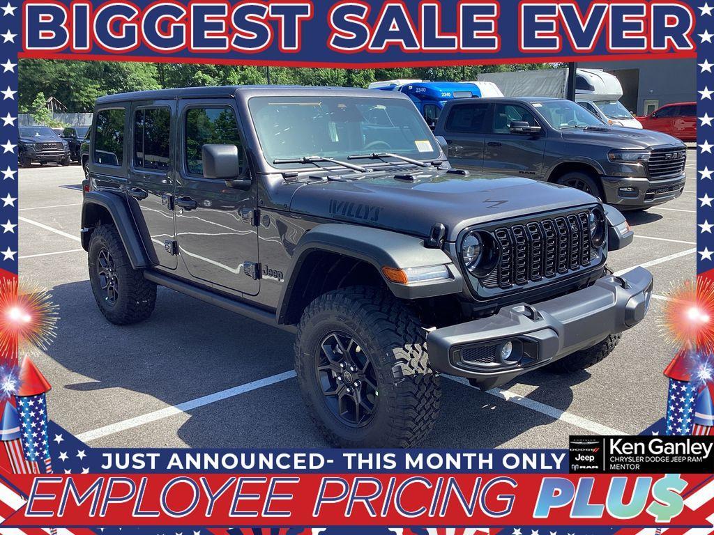 new 2025 Jeep Wrangler car, priced at $48,090