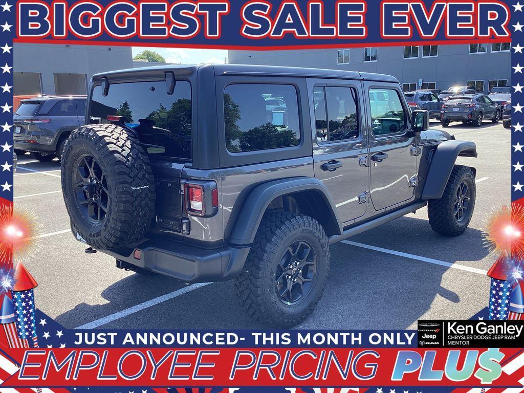 new 2025 Jeep Wrangler car, priced at $48,090