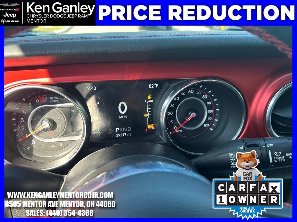 used 2022 Jeep Wrangler Unlimited car, priced at $37,400