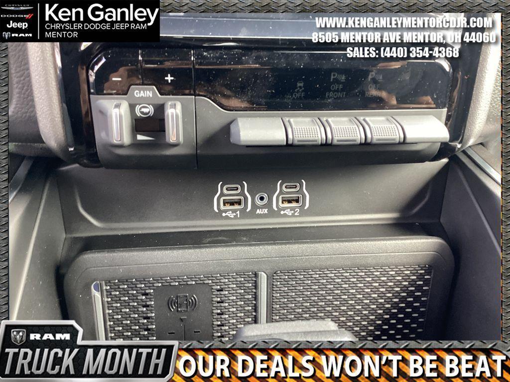 new 2025 Ram 1500 car, priced at $49,195