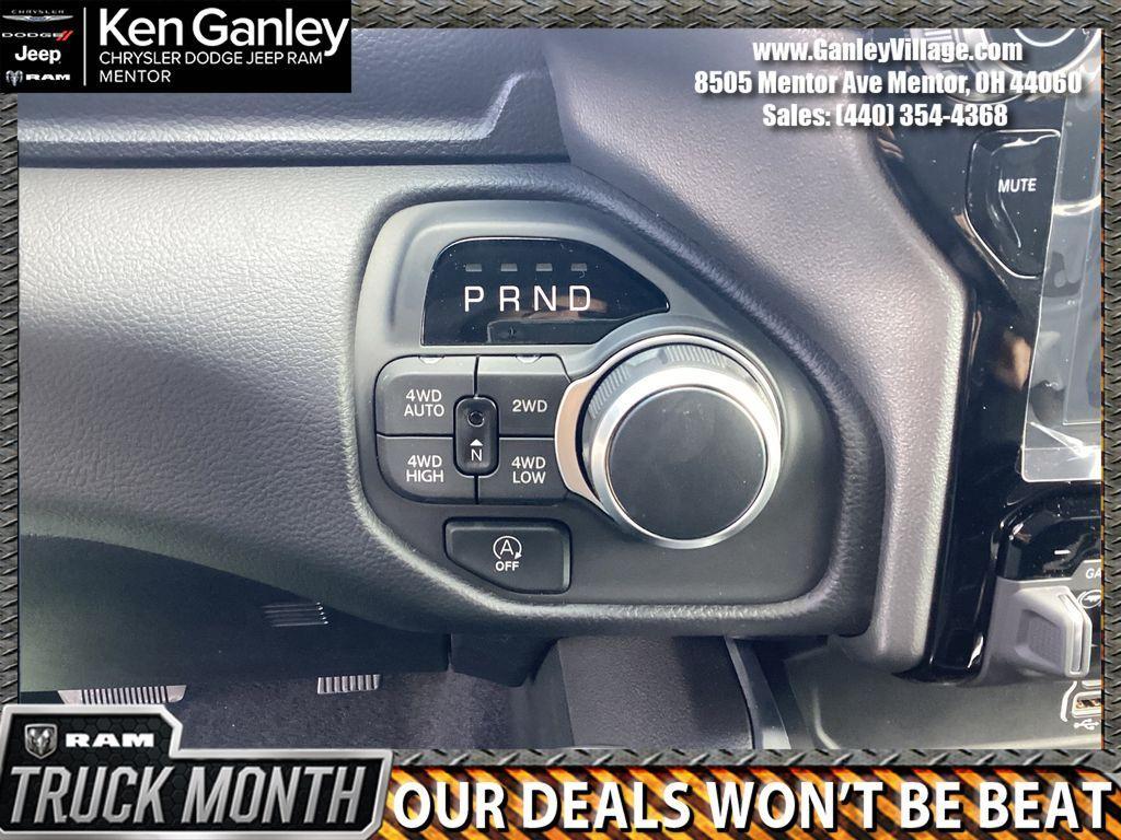 new 2025 Ram 1500 car, priced at $49,195