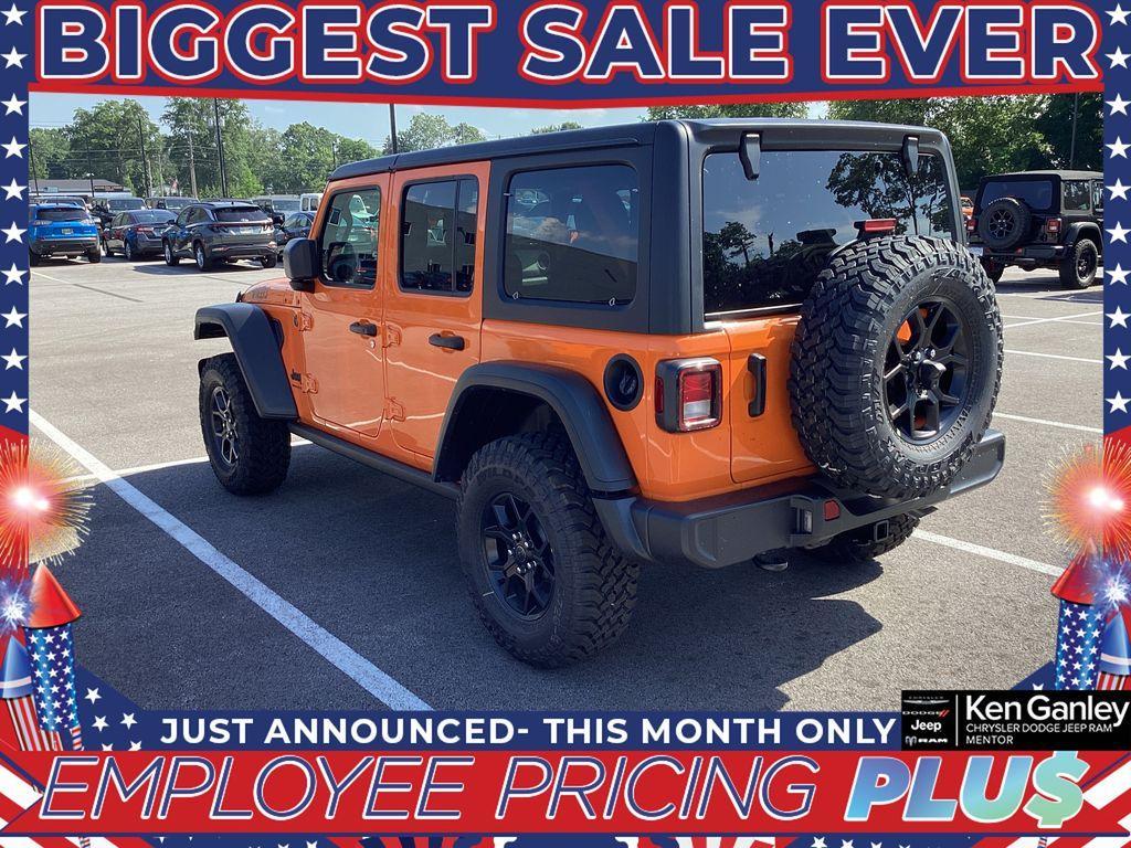 new 2025 Jeep Wrangler car, priced at $48,390