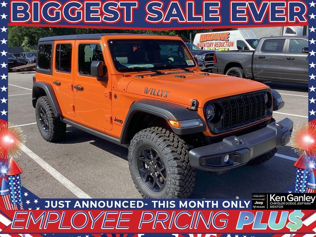 new 2025 Jeep Wrangler car, priced at $48,390