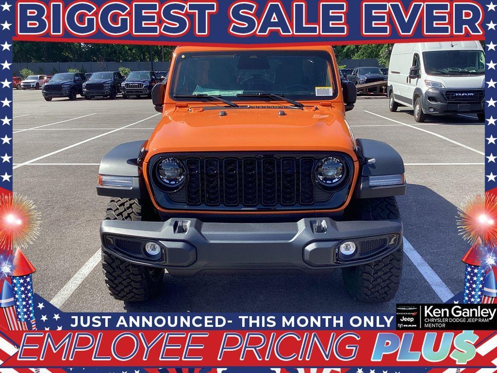 new 2025 Jeep Wrangler car, priced at $48,390