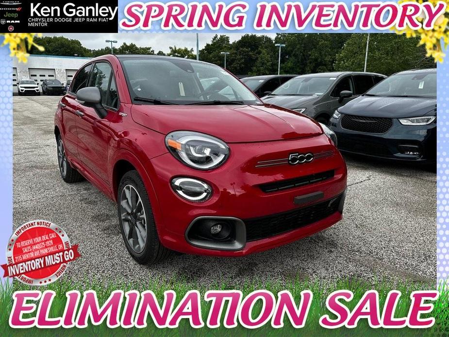 new 2023 FIAT 500X car, priced at $29,999