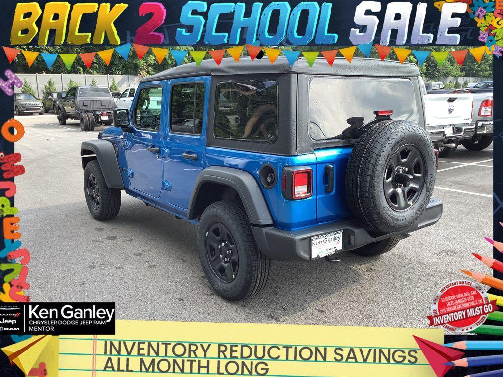 new 2025 Jeep Wrangler car, priced at $38,005