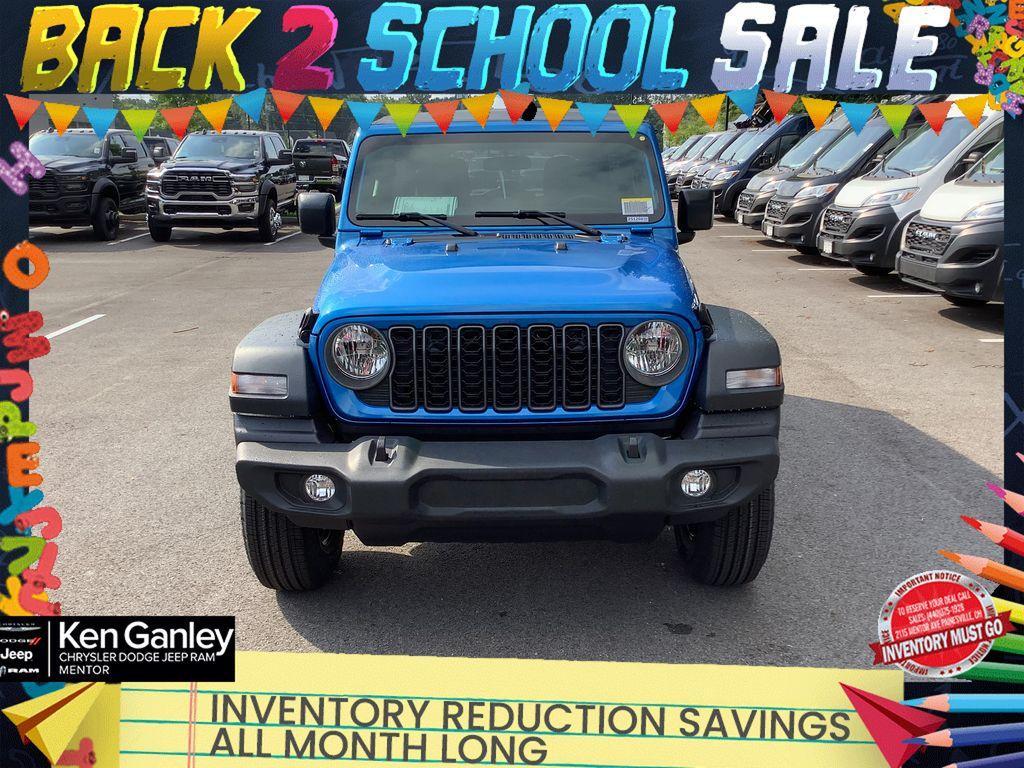 new 2025 Jeep Wrangler car, priced at $38,005