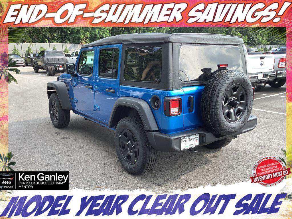 new 2025 Jeep Wrangler car, priced at $38,005