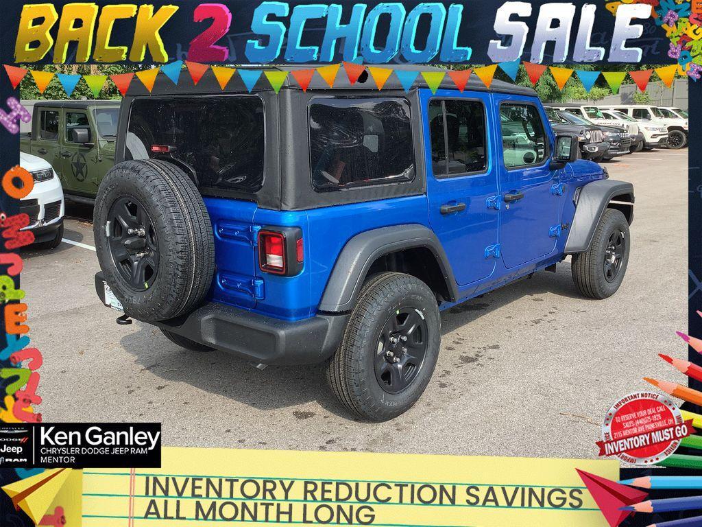 new 2025 Jeep Wrangler car, priced at $38,005