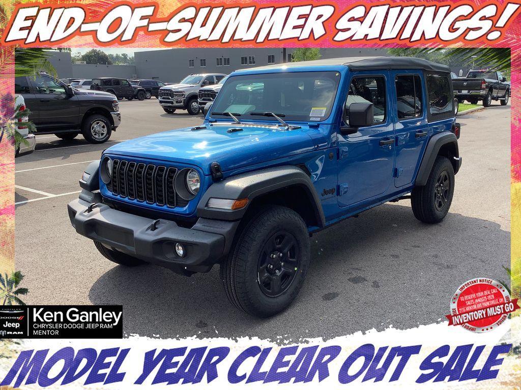 new 2025 Jeep Wrangler car, priced at $38,005