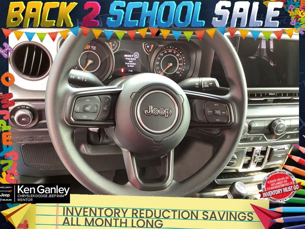 new 2025 Jeep Wrangler car, priced at $38,005