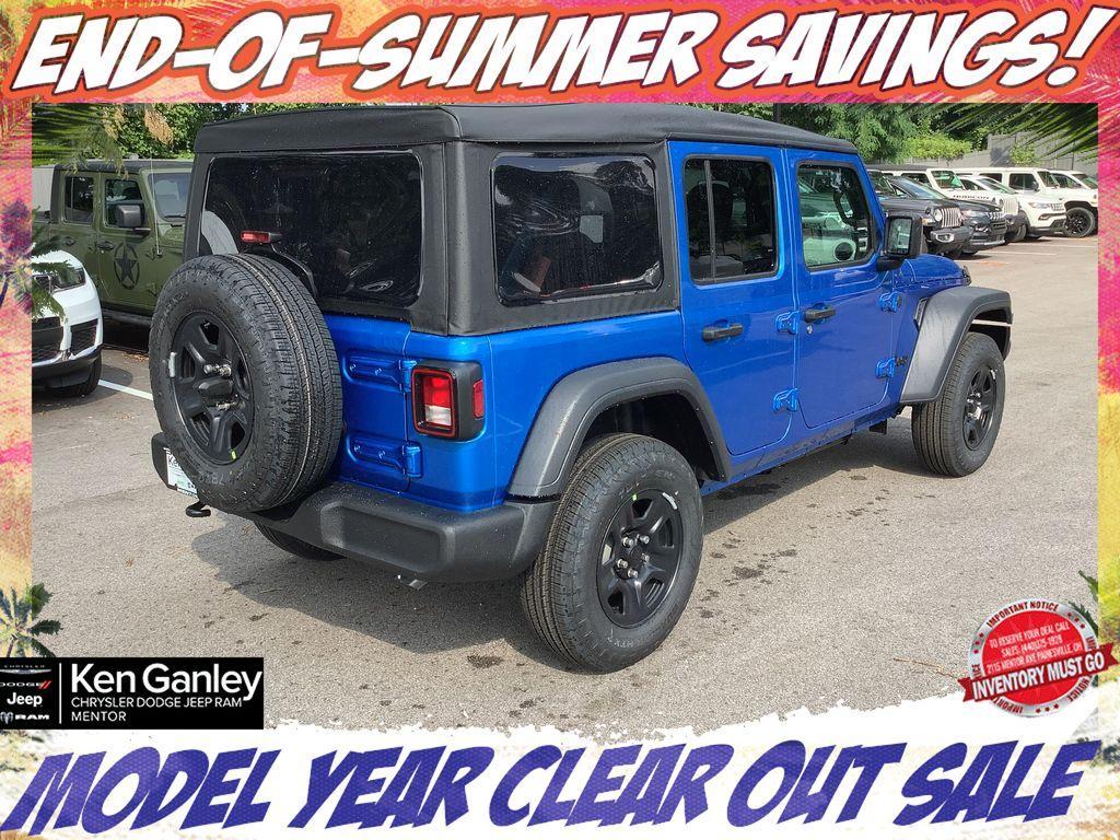 new 2025 Jeep Wrangler car, priced at $38,005