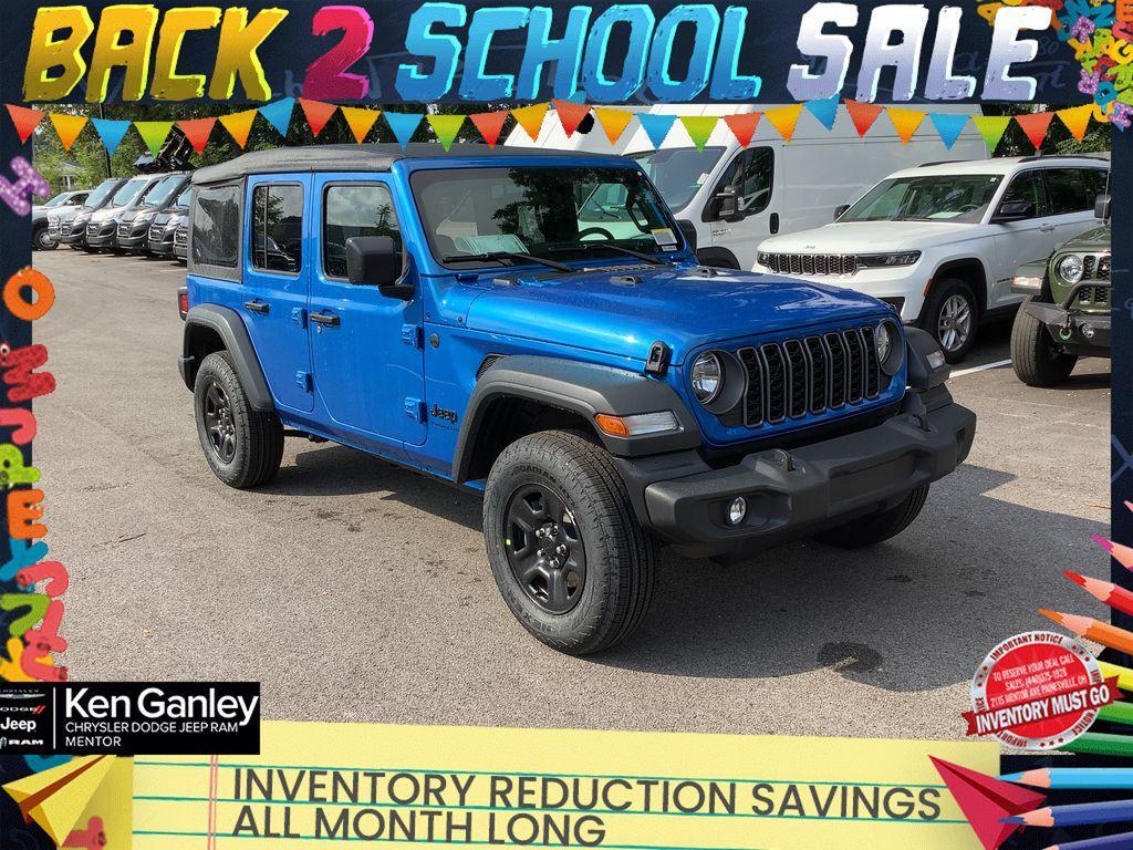 new 2025 Jeep Wrangler car, priced at $38,005