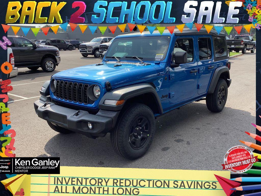 new 2025 Jeep Wrangler car, priced at $38,005