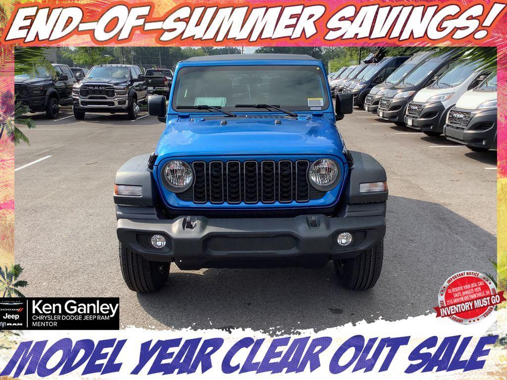 new 2025 Jeep Wrangler car, priced at $38,005