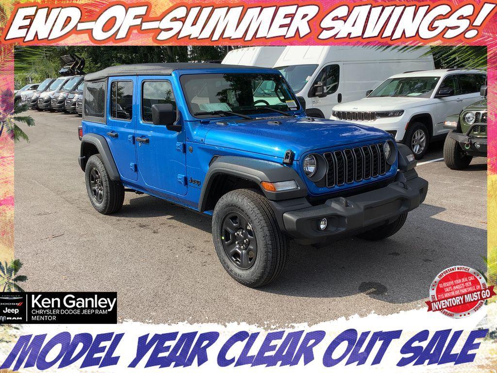 new 2025 Jeep Wrangler car, priced at $38,005