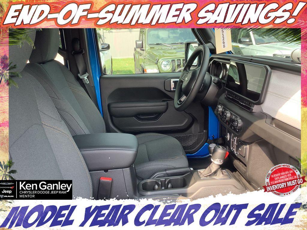 new 2025 Jeep Wrangler car, priced at $38,005