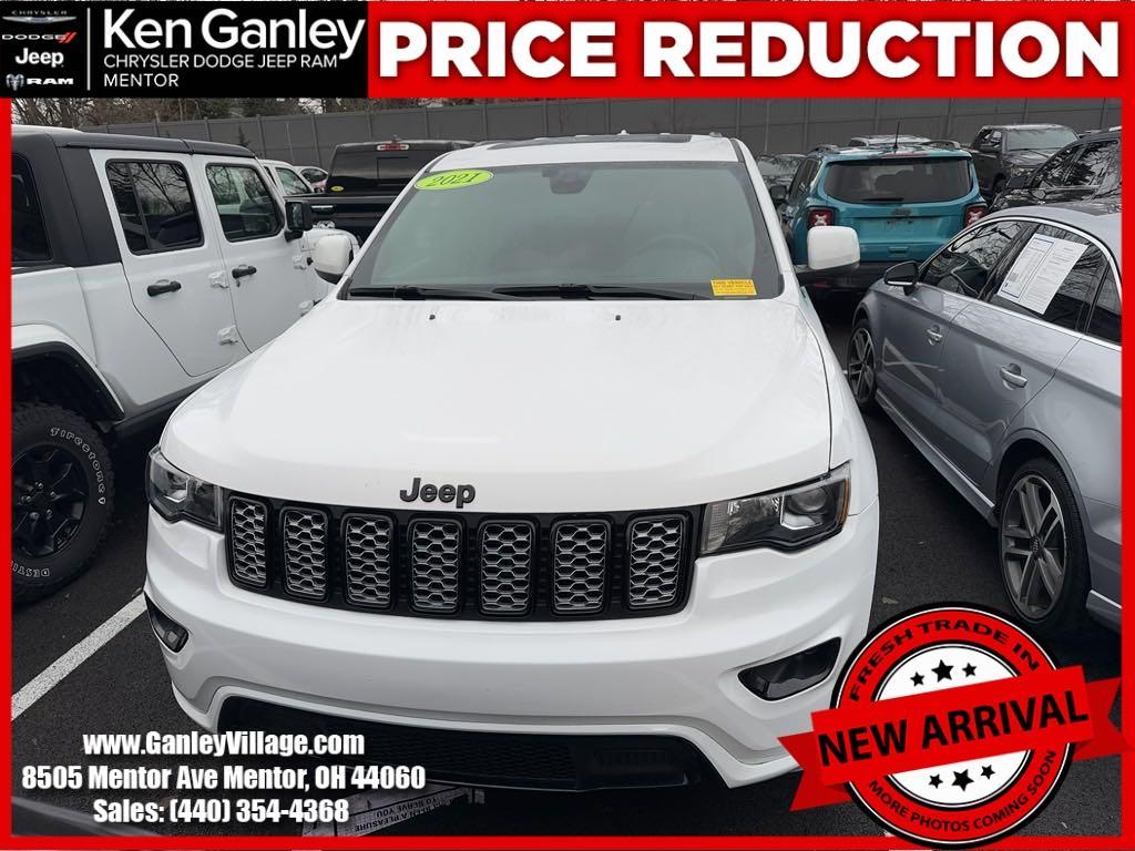 used 2021 Jeep Grand Cherokee car, priced at $28,850