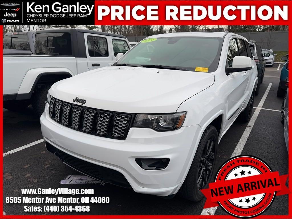 used 2021 Jeep Grand Cherokee car, priced at $28,850