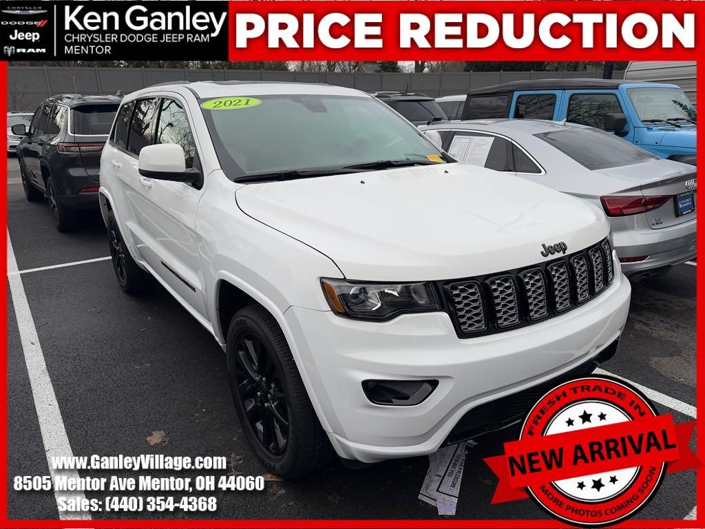 used 2021 Jeep Grand Cherokee car, priced at $28,850